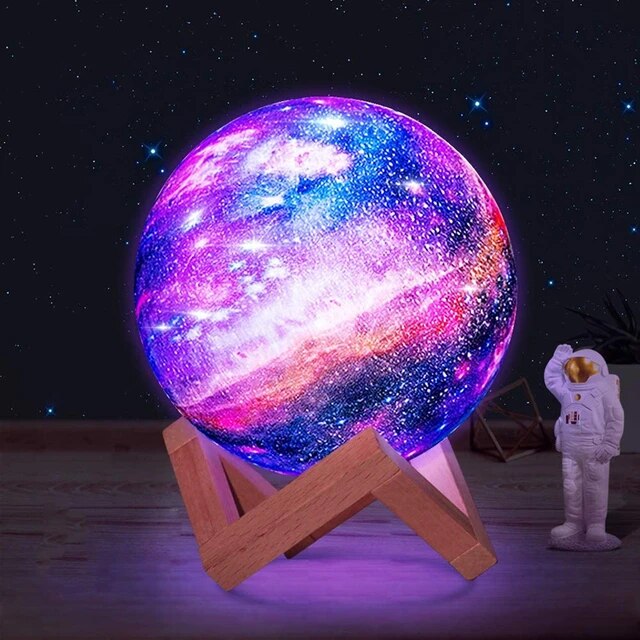 Lámpara Luna 3D