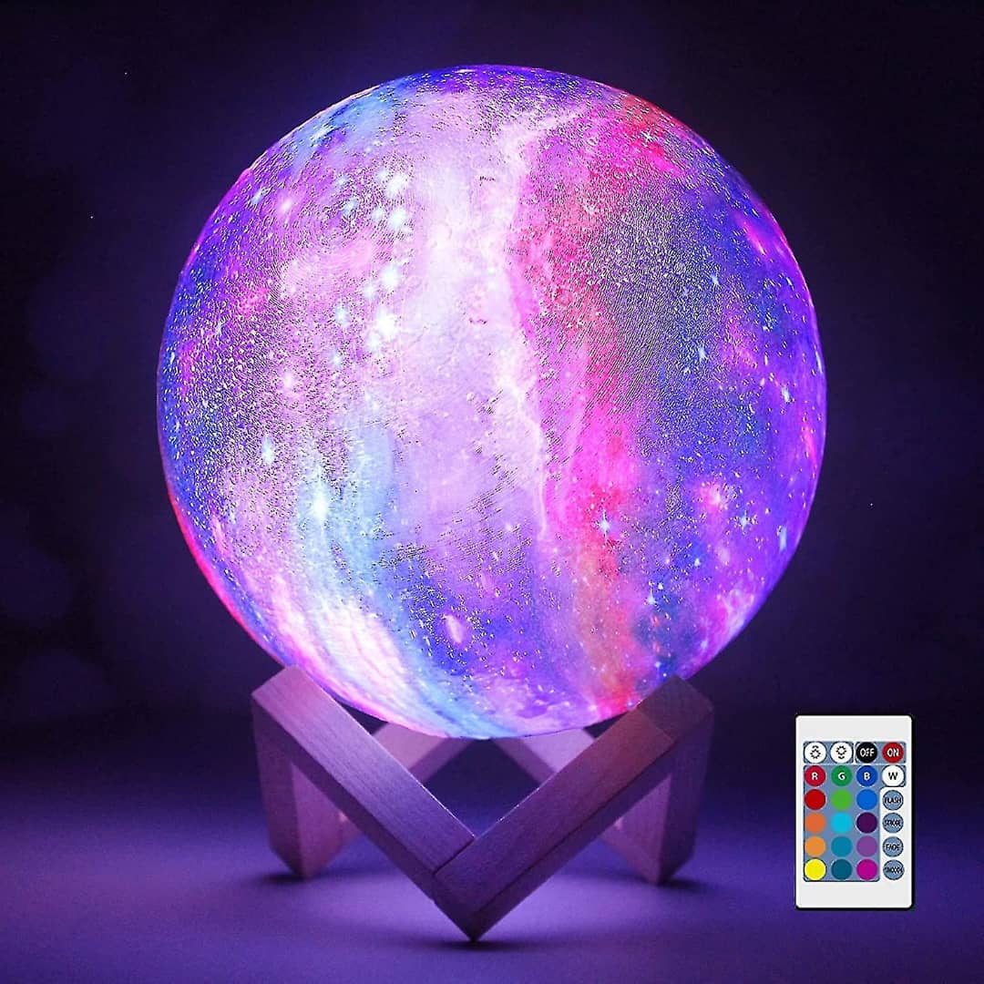 Lámpara Luna 3D